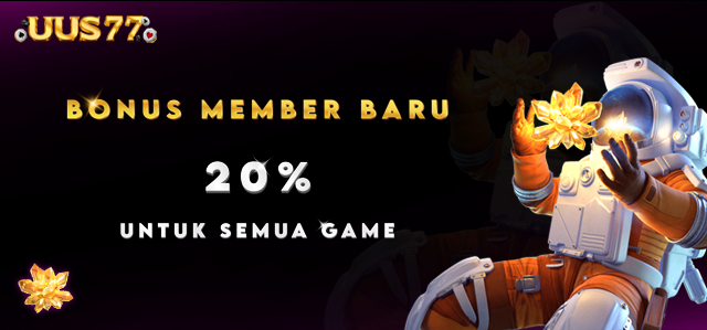 BONUS NEW MEMBER 20%