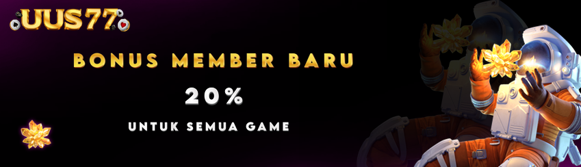 BONUS NEW MEMBER 20%